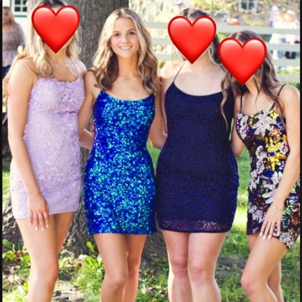 PRIMAVERA, Homecoming / Cocktail Dress,  Size 2, Sequins Beaded